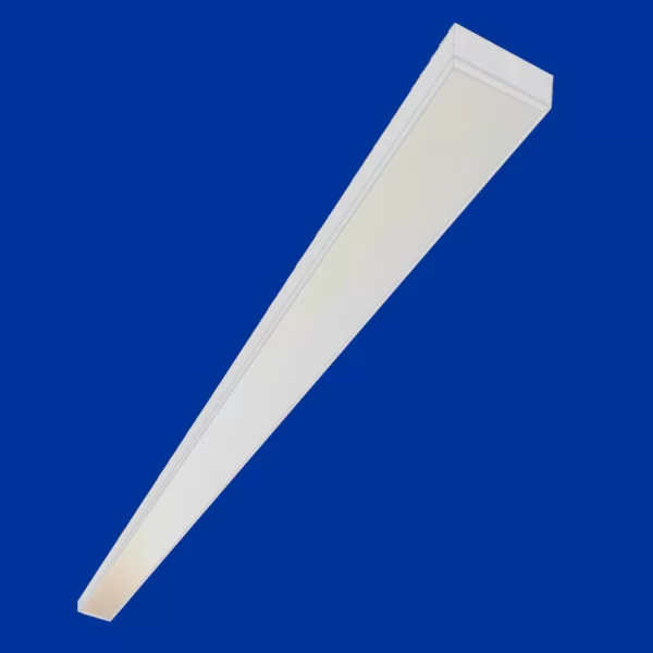 SOLD 2606 DIF 1x1200 LUMINÁRIA SOBREPOR COM DIFUSOR EM PS LEITOSO SEM REFLETOR